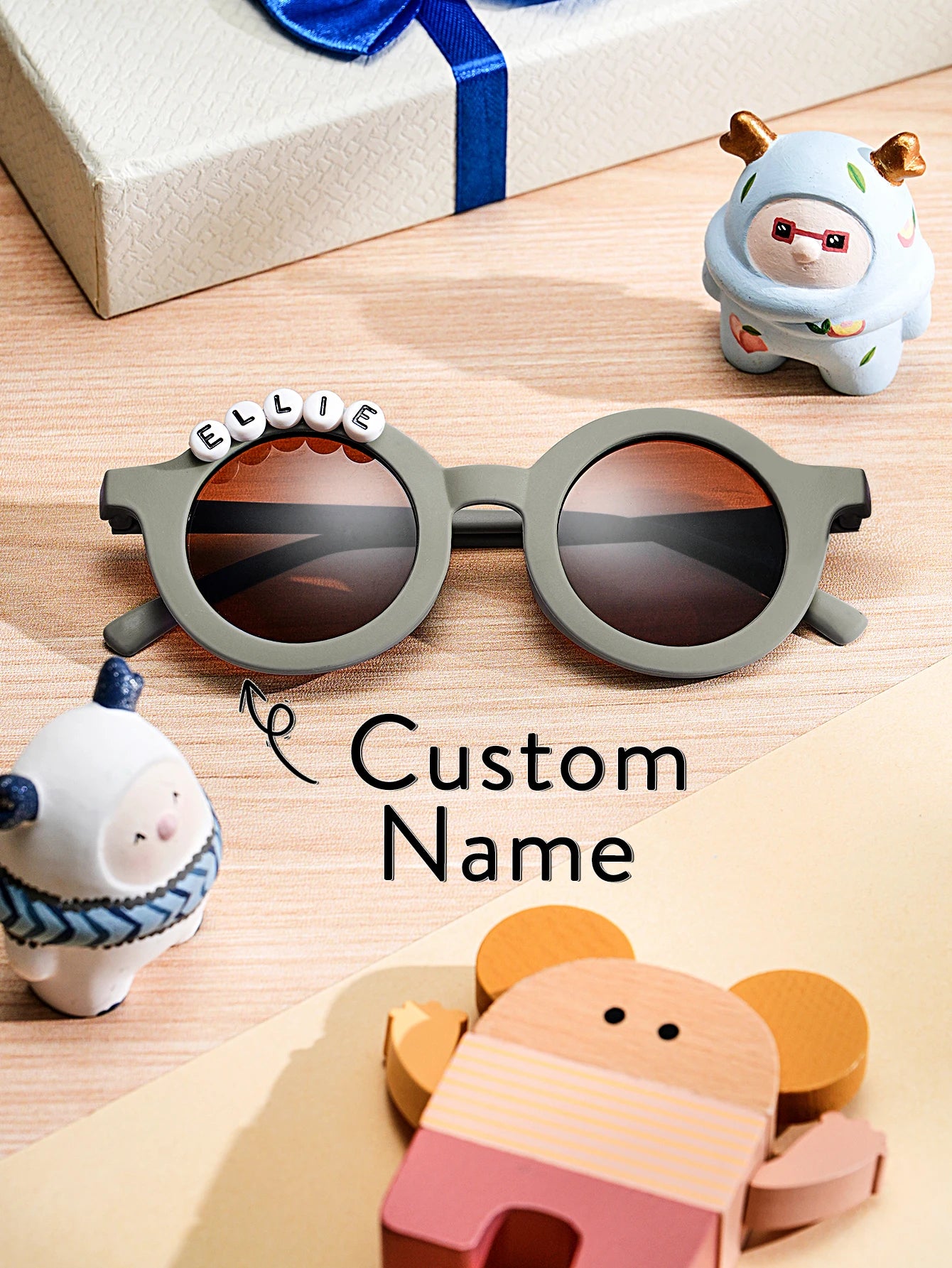 Custom Name Kids Party Glasses – Photo Prop & Birthday Favor