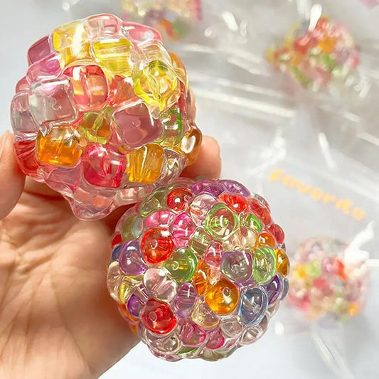 Creative Explosion Beads Squishy Balls Stress Relieving Toys Slow Peaceful Pleasures Health and Wellness