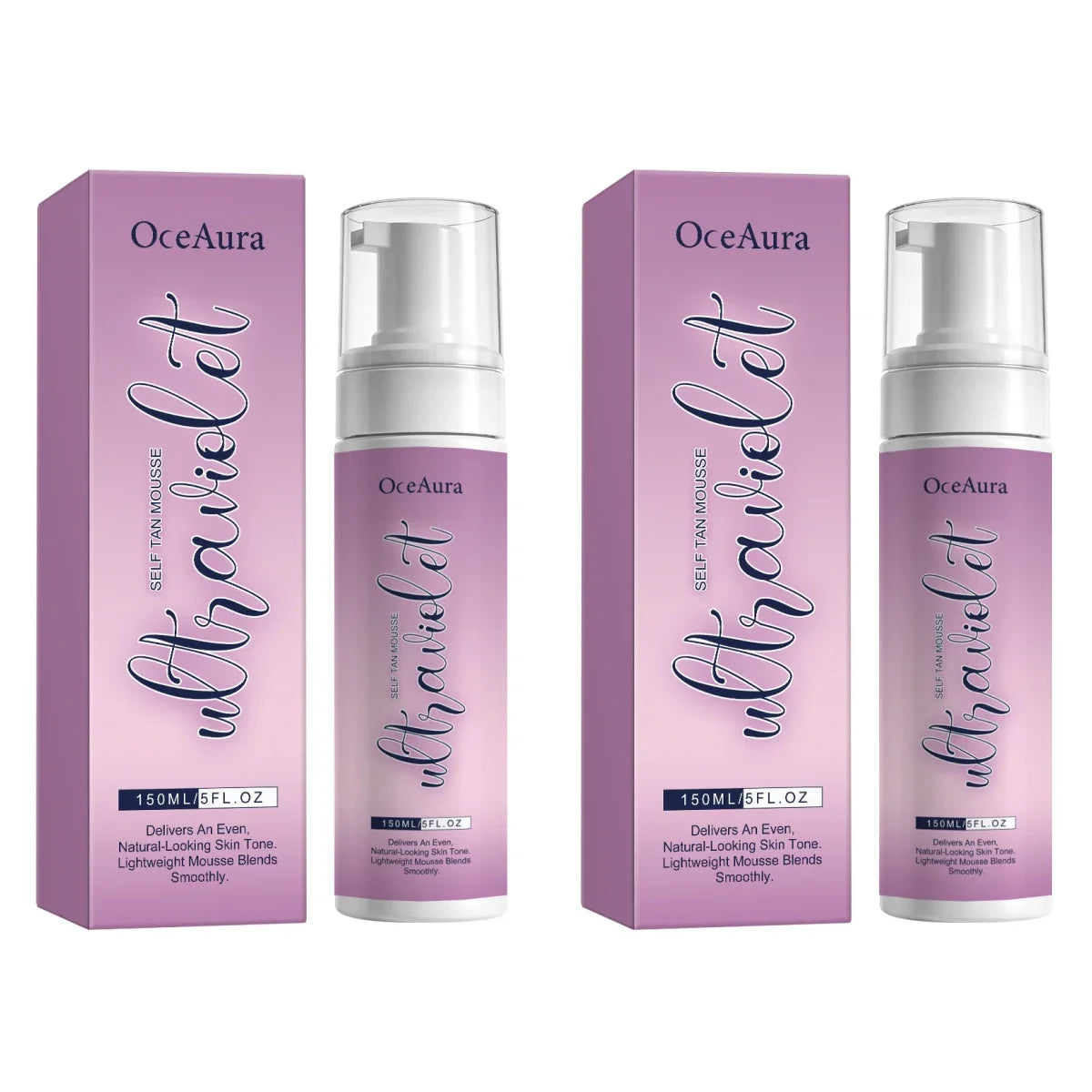 OceAura Self Tanning Mousse – Streak-Free Natural Glow 150ml