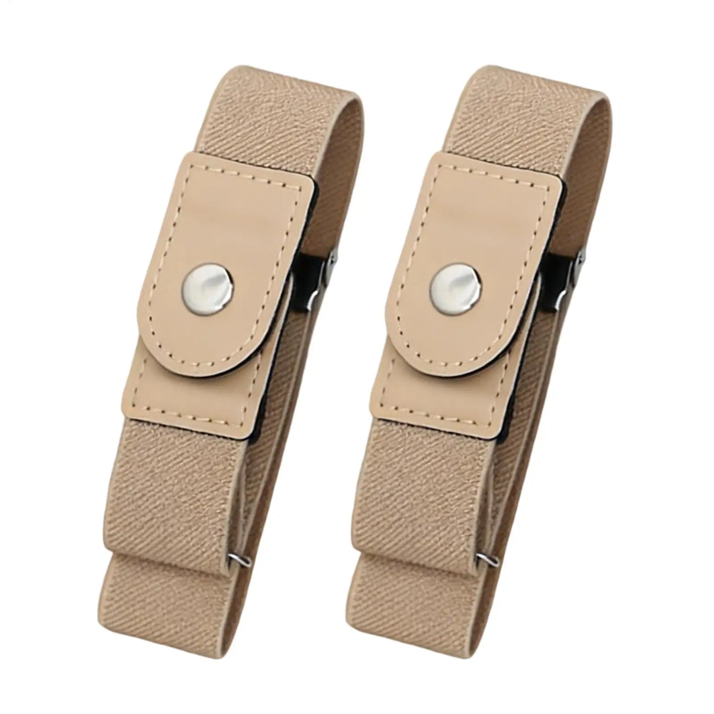 No-Buckle Elastic Waist Belt – Invisible Fit for Men & Women