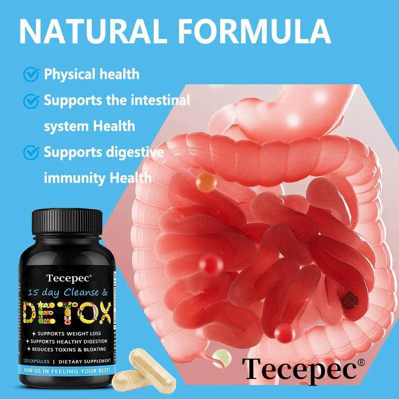 15 Day Cleanse and Detox - Supports Gut Health, Improves Digestion, Metabolism and Promotes Weight Management Peaceful Pleasures Health and Wellness