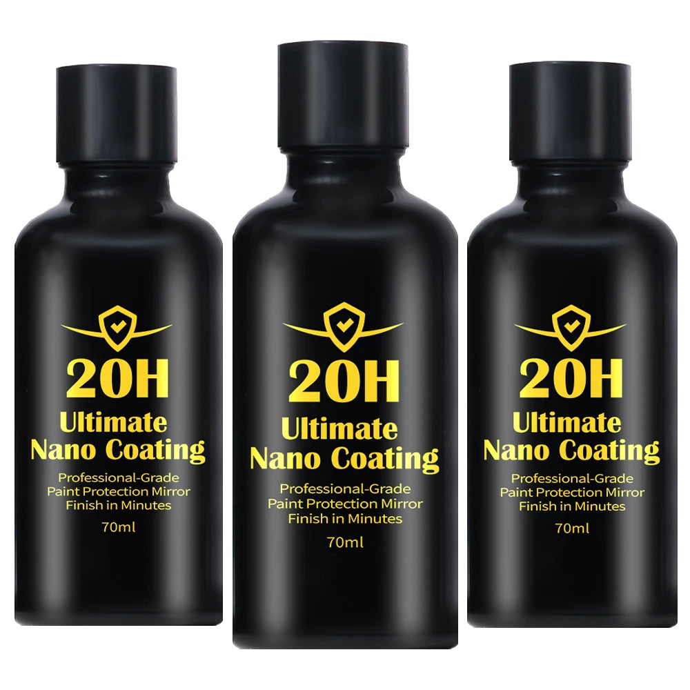 20H Graphene Ceramic Coating with Self Healing UV Track Technology Car Detailing Professionals 10+ Years of Protection Peaceful Pleasures Health and Wellness