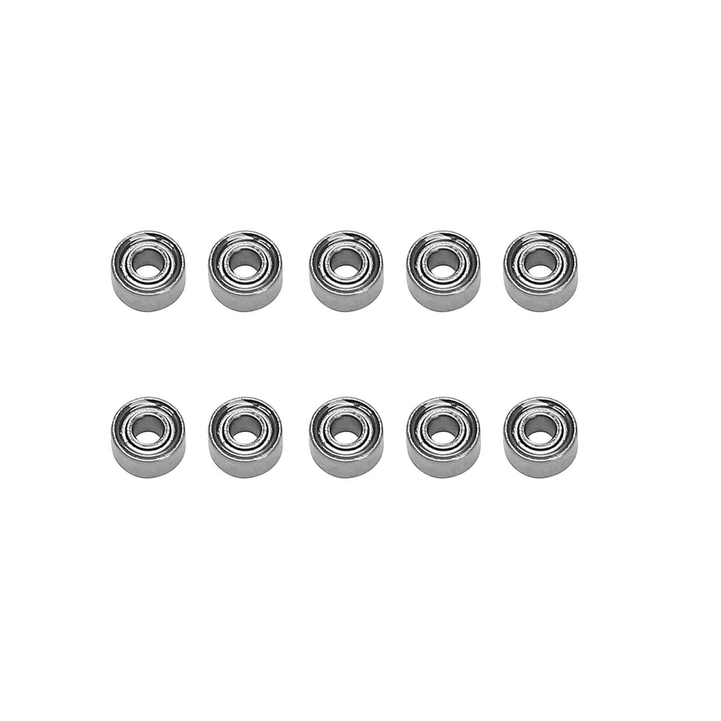 A36T-20Pcs Miniature Sealed Metal Shielded Metric Radial Ball Bearing Model: MR52-ZZ 2X5X2.5Mm Peaceful Pleasures Health and Wellness
