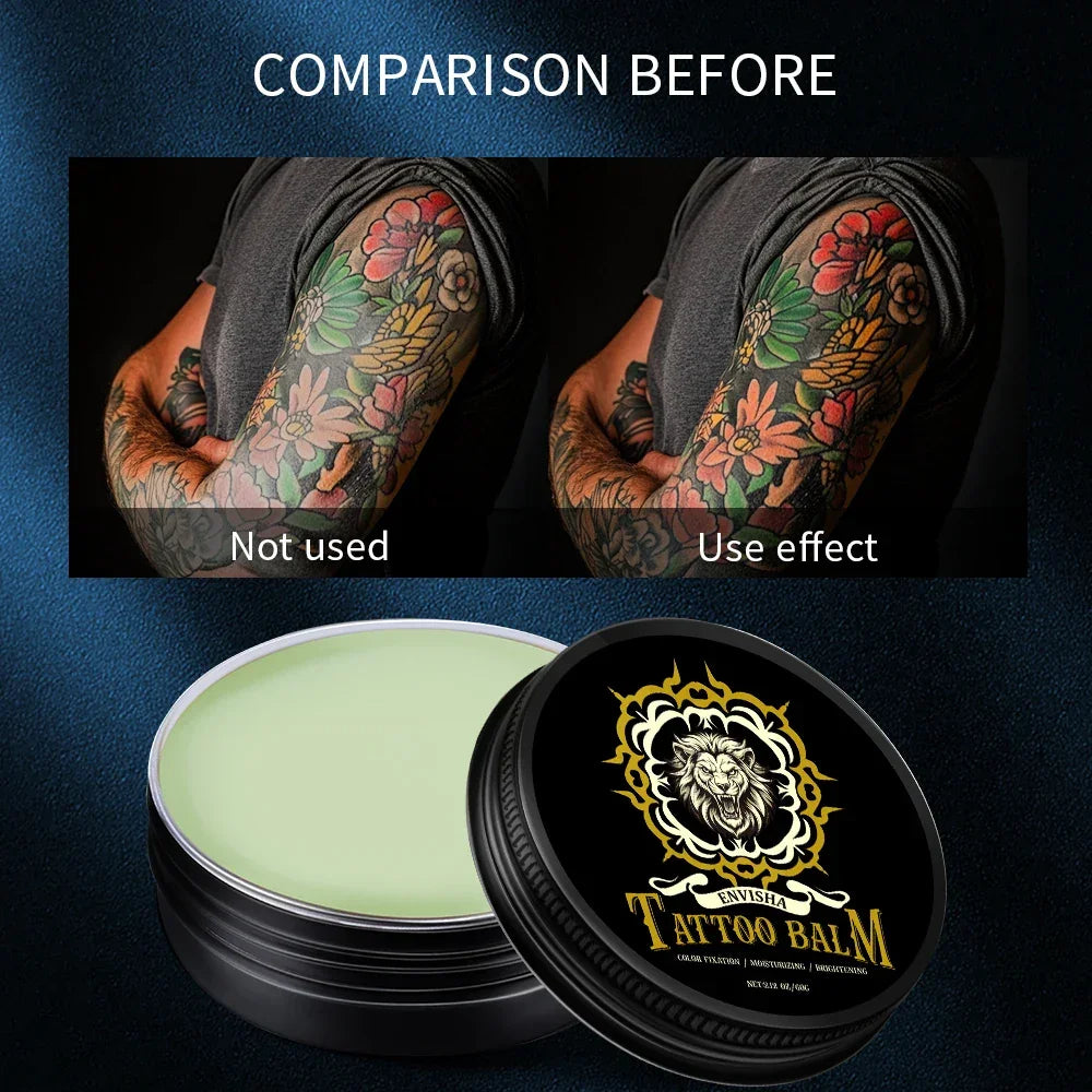 ENVISHA Tattoo Aftercare Balm – Moisturizing, Color-Fixing & Non-Irritating Peaceful Pleasures Health and Wellness