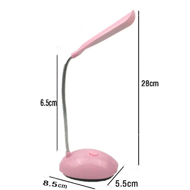 Folding Dimmable LED Desk Lamp – Battery Night Light for Bedroom