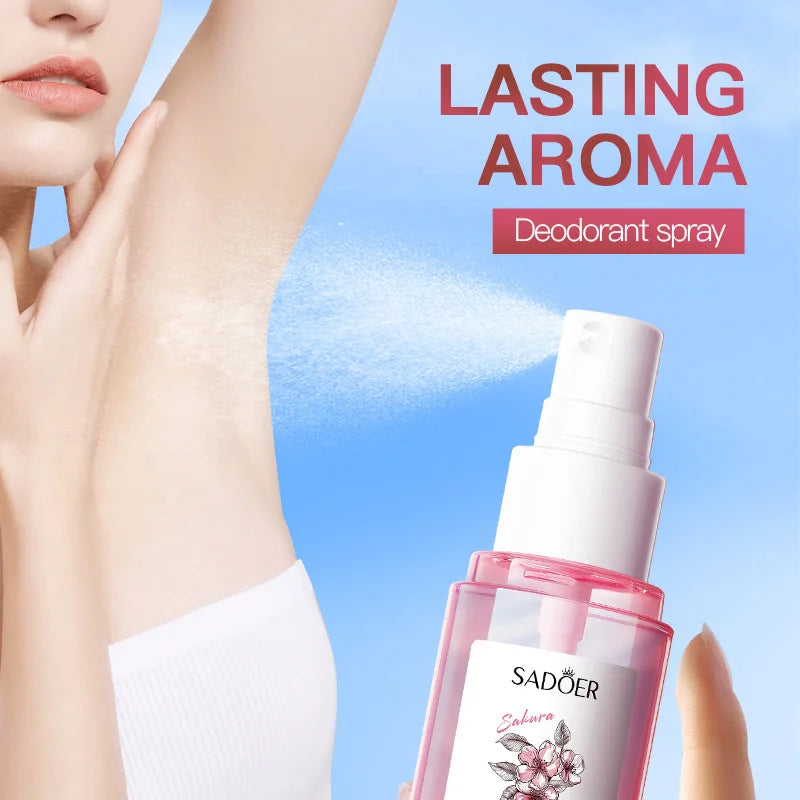 SADOER Cherry Blossom Alcohol-Free Fragrance Spray Women 40ml