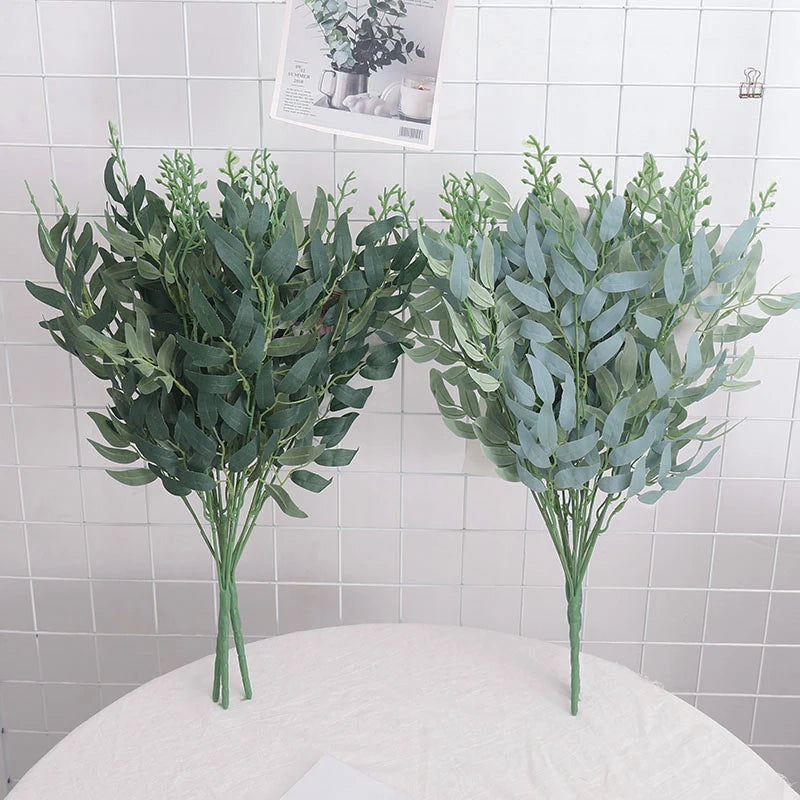Artificial Silk Willow Leaf Garland | Home & Wedding Decor