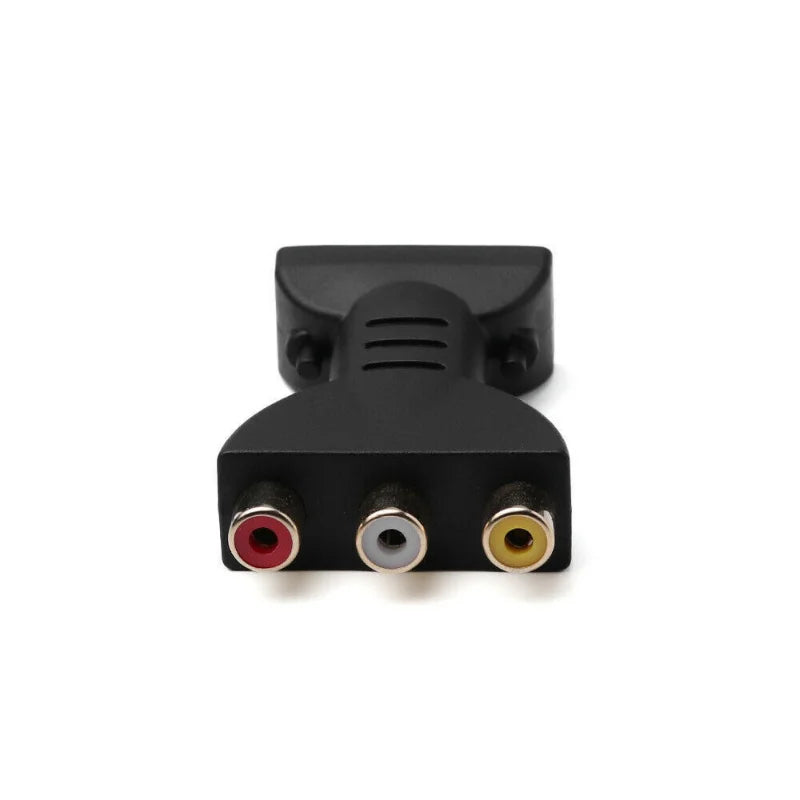 For HD TV BOX HD 1080P RCA AV To HDMI-compatible Composite Adapter Converter AV2HDMI Audio Video Cable HDMI TO AV with USB Cable Peaceful Pleasures Health and Wellness