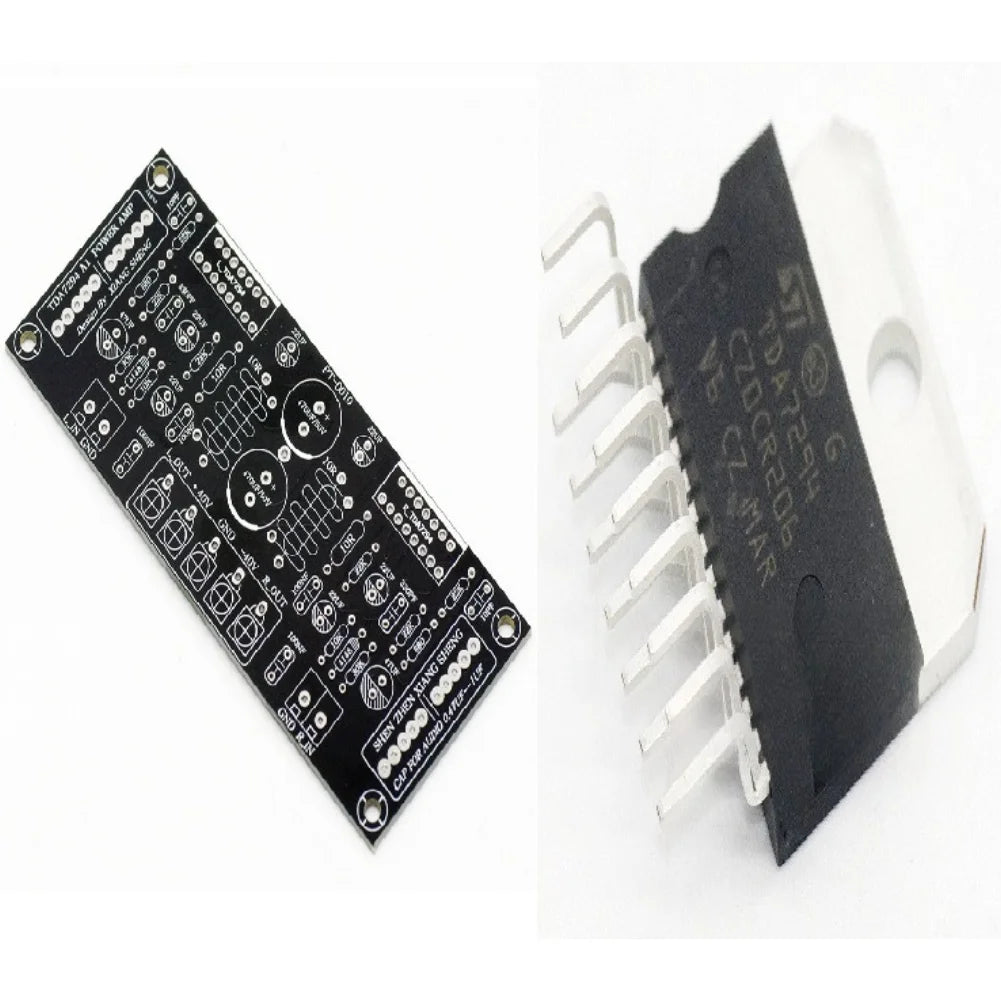 TDA7294-Based Audio Power Board DIY Construction Supporting Broad