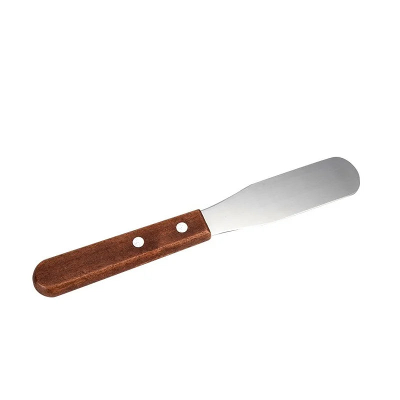 1Pcs Dental Plaster Spatula Alginate Mixing Knife Stainless Steel Dental Lab Impression Material Plaster Spatula Dentist Tools Peaceful Pleasures Health and Wellness