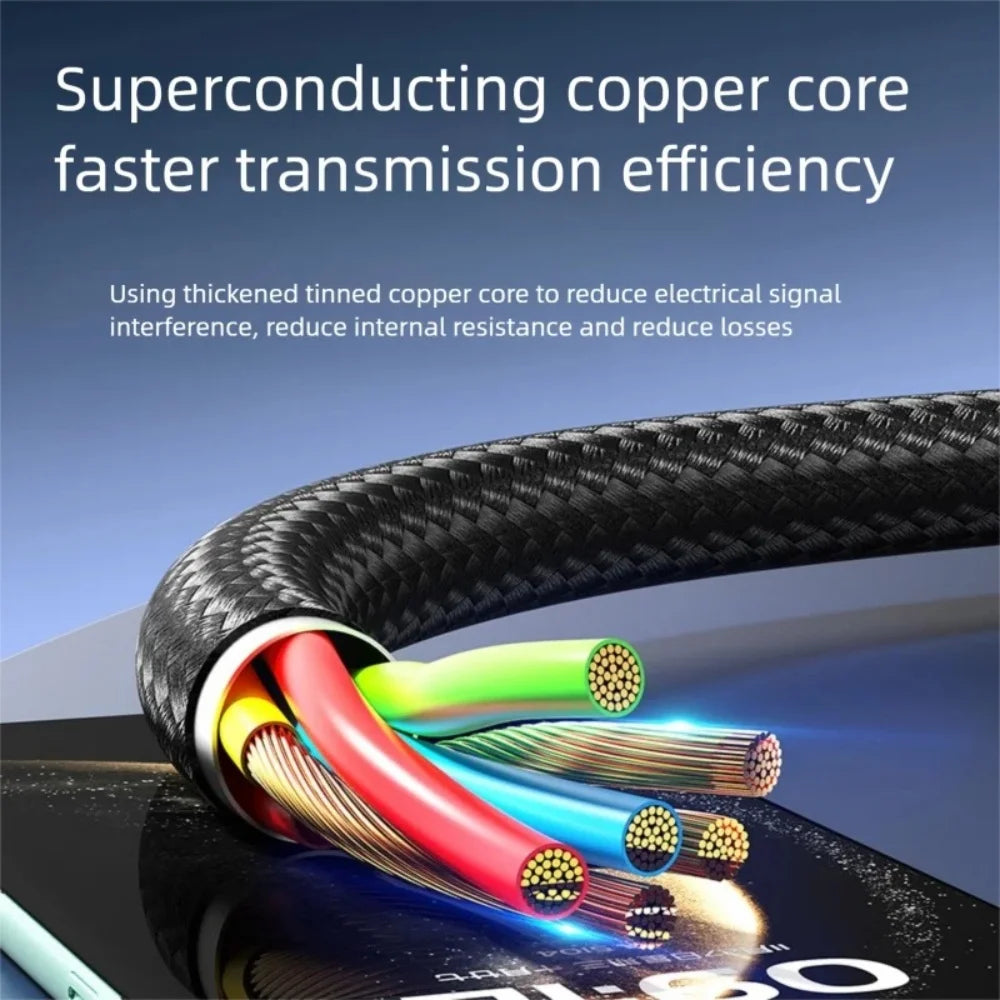 100W USB-C to USB-C Fast Charging Cable 1.5m | iPhone & Android