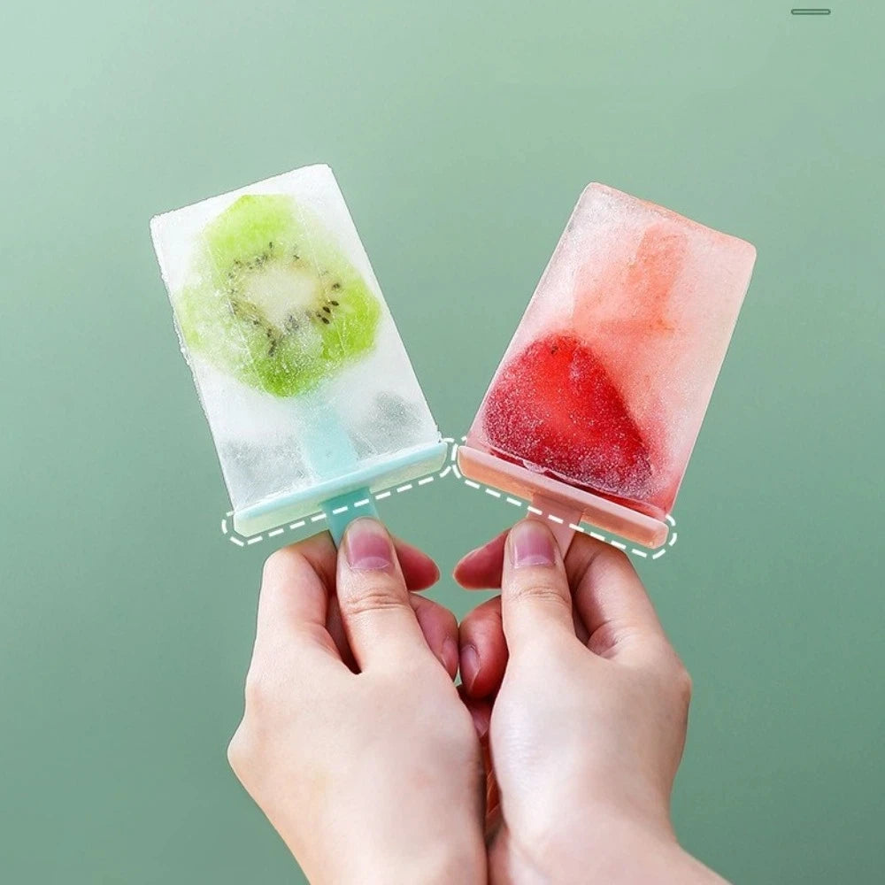 Reusable DIY Popsicle Mold – Easy Release Ice Cream Maker Set