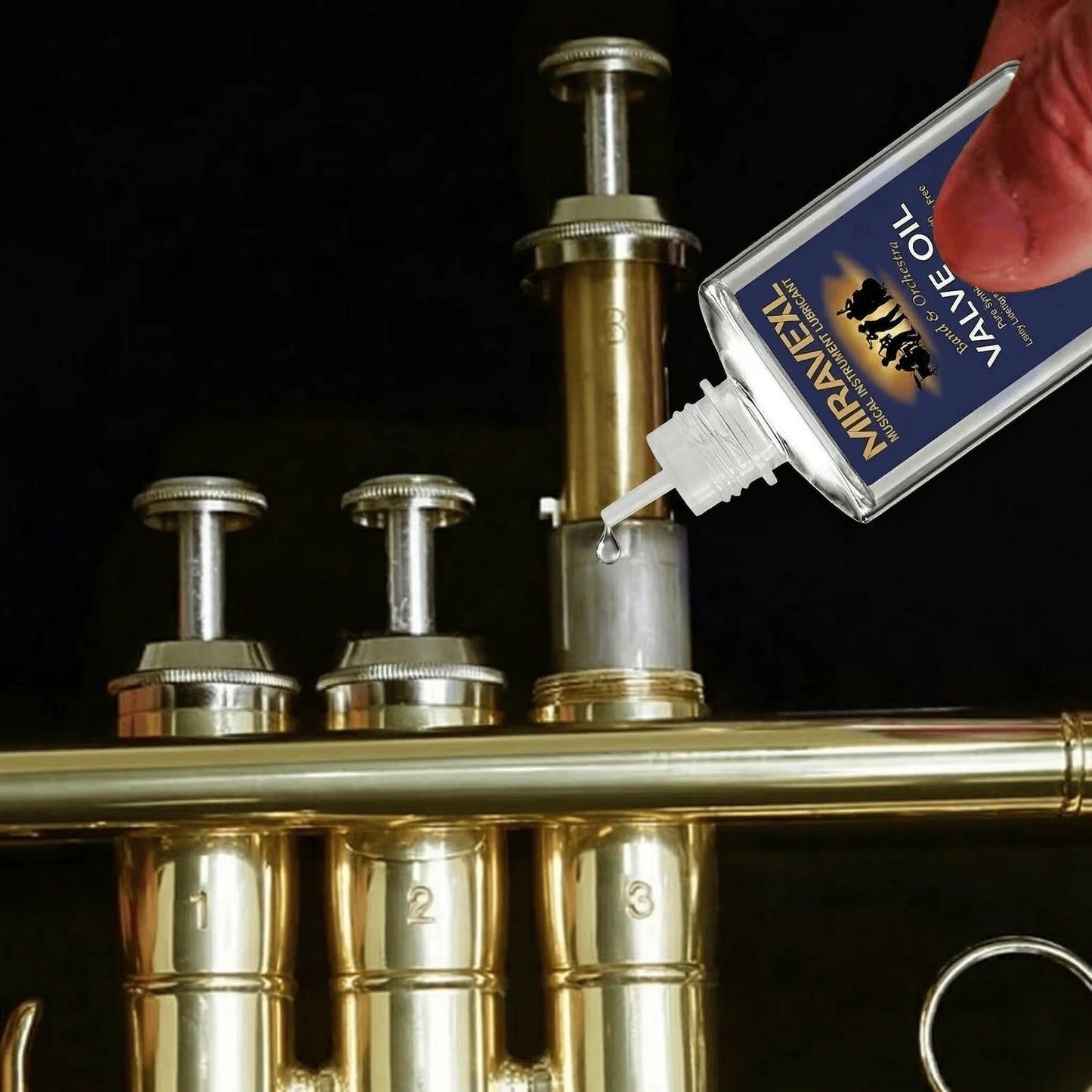 MIRAVEXL 30ml Musical Instrument Valve Oil Grease for Saxophone Brass Horn Guitar Metal Parts Lubricant Maintenance Peaceful Pleasures Health and Wellness