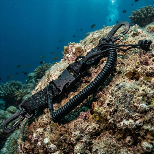 Diving Camera Anti-Loss Lanyard with Built-In Steel Wire for Deep-Sea Use Durable and Secure Accessory Peaceful Pleasures Health and Wellness