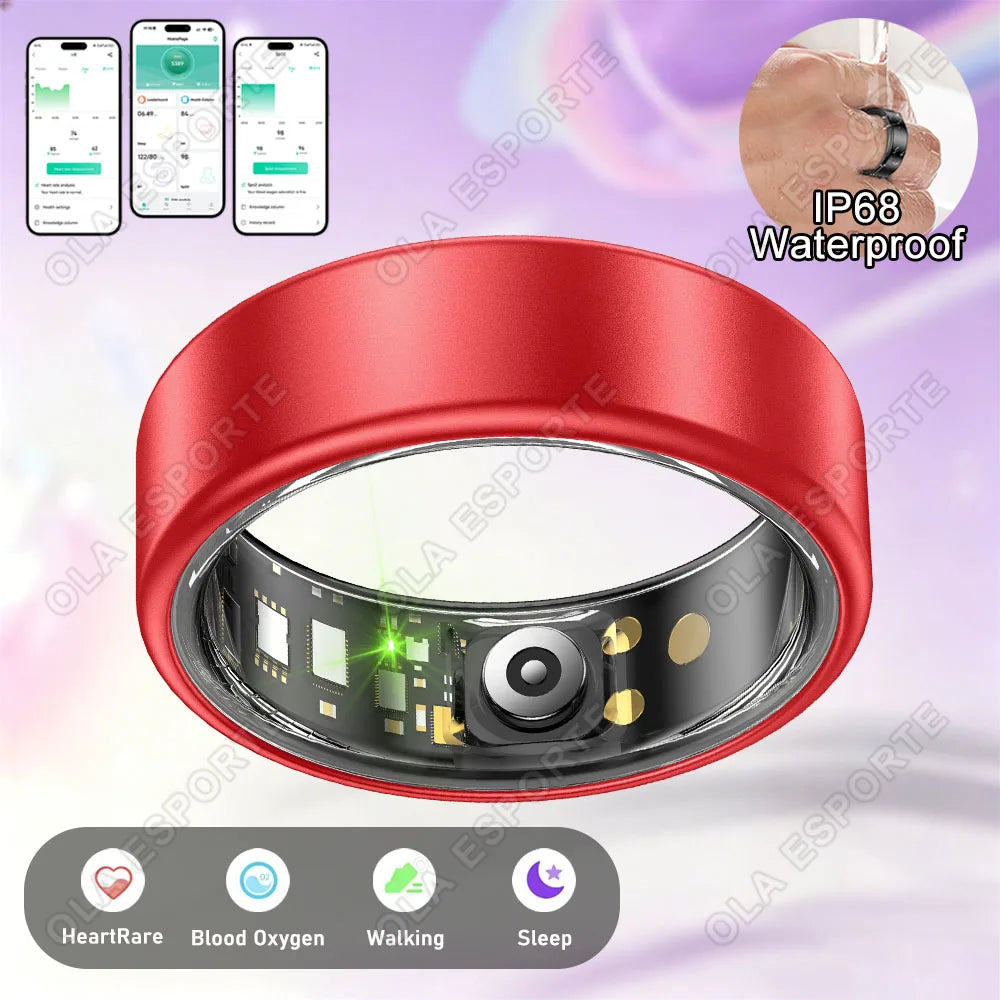 Smart Ring – Heart Rate, SpO₂ & Sleep Tracker | 5ATM
