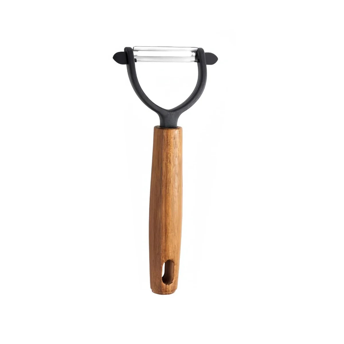 1/2 Pcs Premium Y/P Type Stainless Steel Multifunctional Peeler, Acacia Wood Handle Ultra Sharp Blade Vegetable Potato Apple Peaceful Pleasures Health and Wellness 1Pc Y Shape