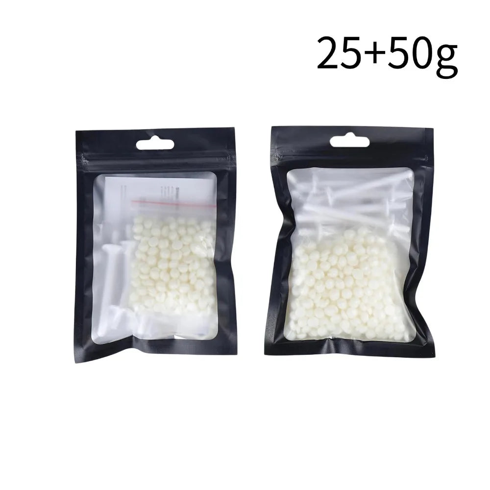 25/50g Nose Wax Kit Painless Ear Nose Hair Removal Wax with Sticks Nose Cleaning Tool For Men And Women Peaceful Pleasures Health and Wellness 75g