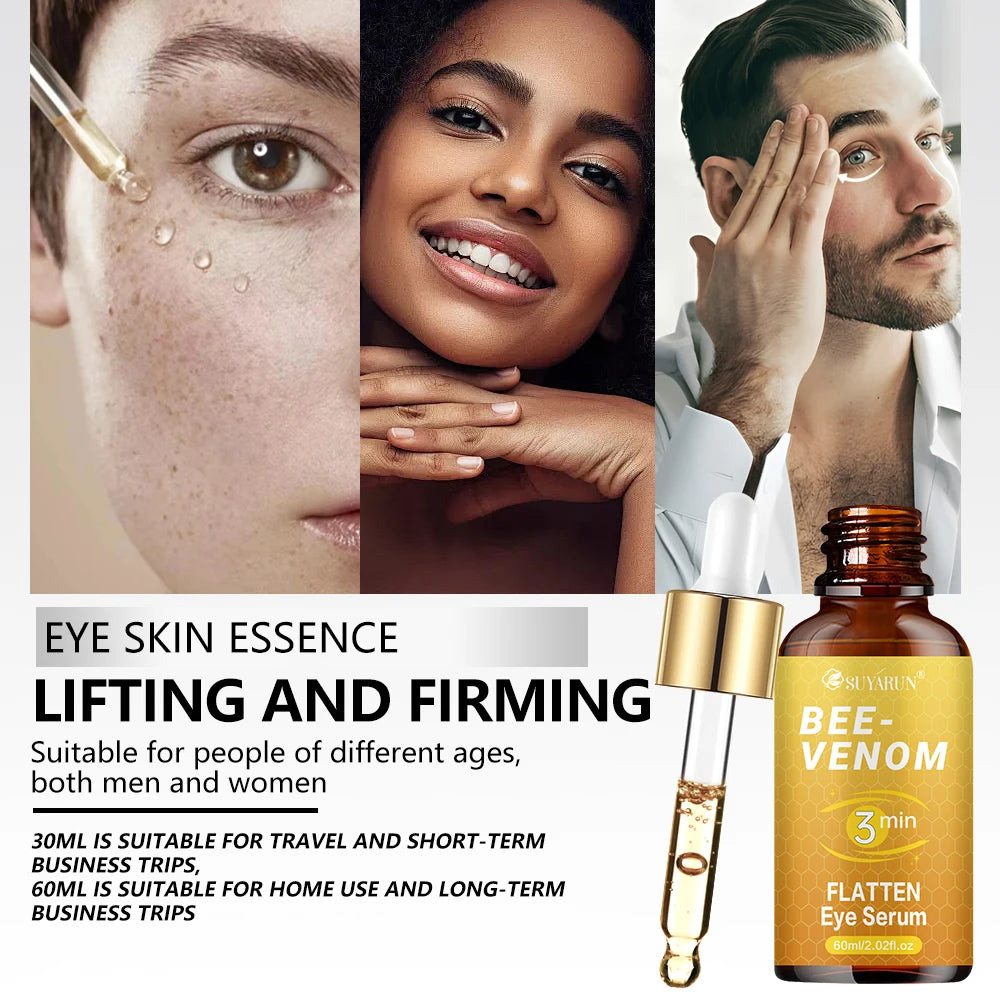 SUYARUN Bee Venom Facial Serum Anti-Aging Firming Essence for Wrinkle Reduction And Youthful Glow. Peaceful Pleasures Health and Wellness