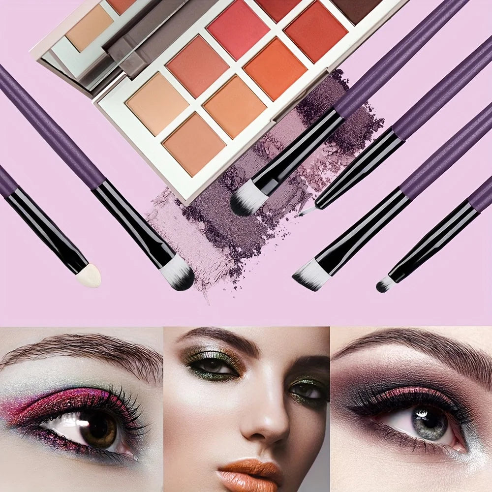 RUNTOIN 20Pcs Makeup Brush Set – Foundation & Eyeshadow Kit