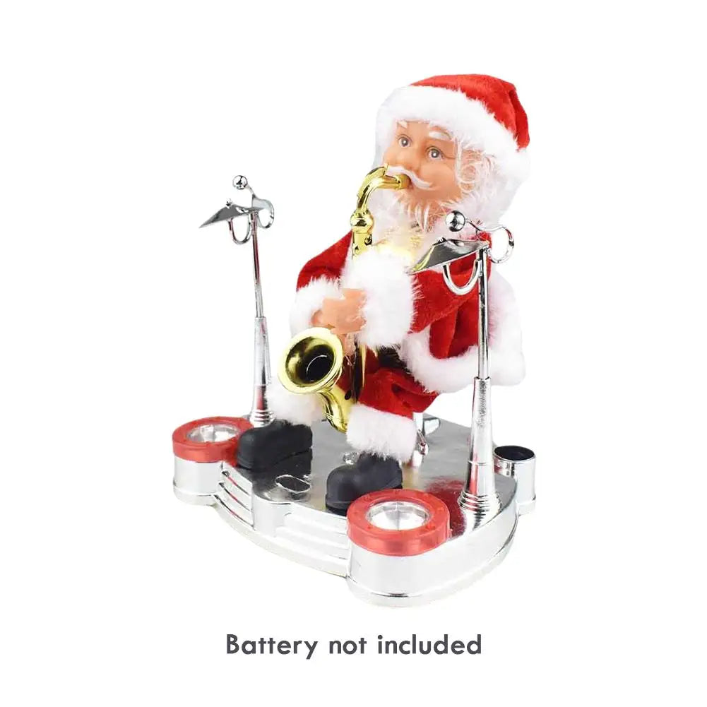 Electric Dancing Santa Claus Musical Christmas Toy Decoration