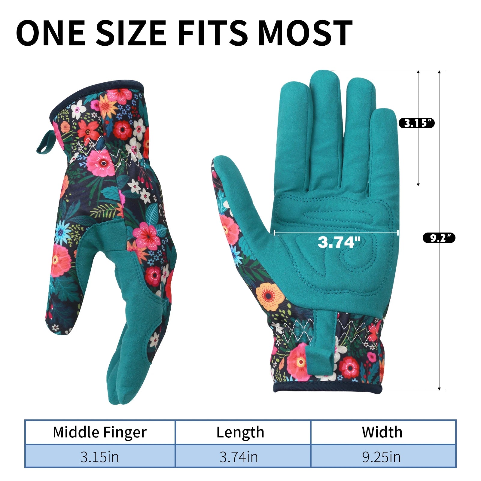 Thorn-Proof Gardening Weeding Working Gloves Breathable leather Glove Puncture Resistant for Digging, Floral Planting,Pruning Peaceful Pleasures Health and Wellness