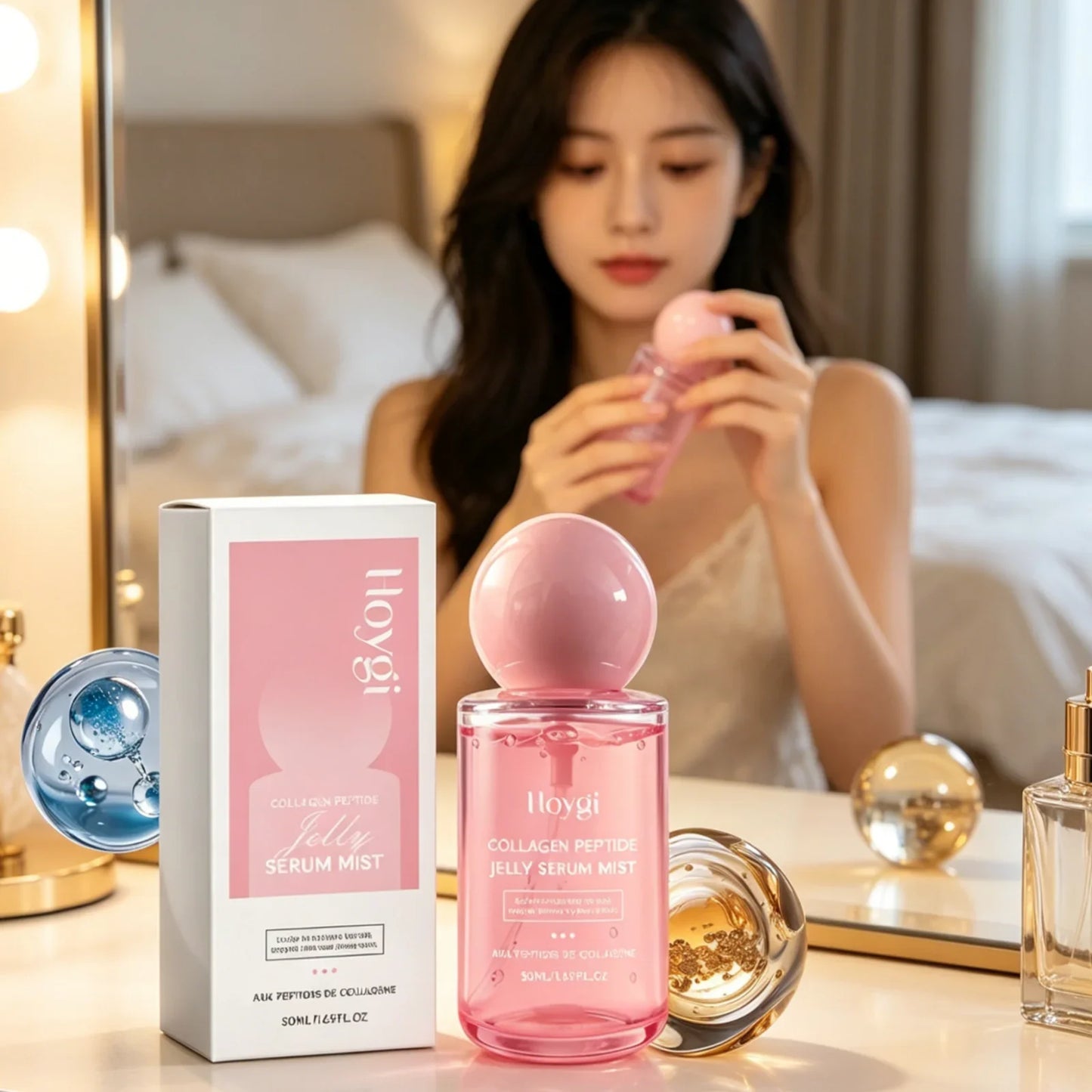 Hoygi Collagen Face Serum Mist – Hydrating Firming Spray