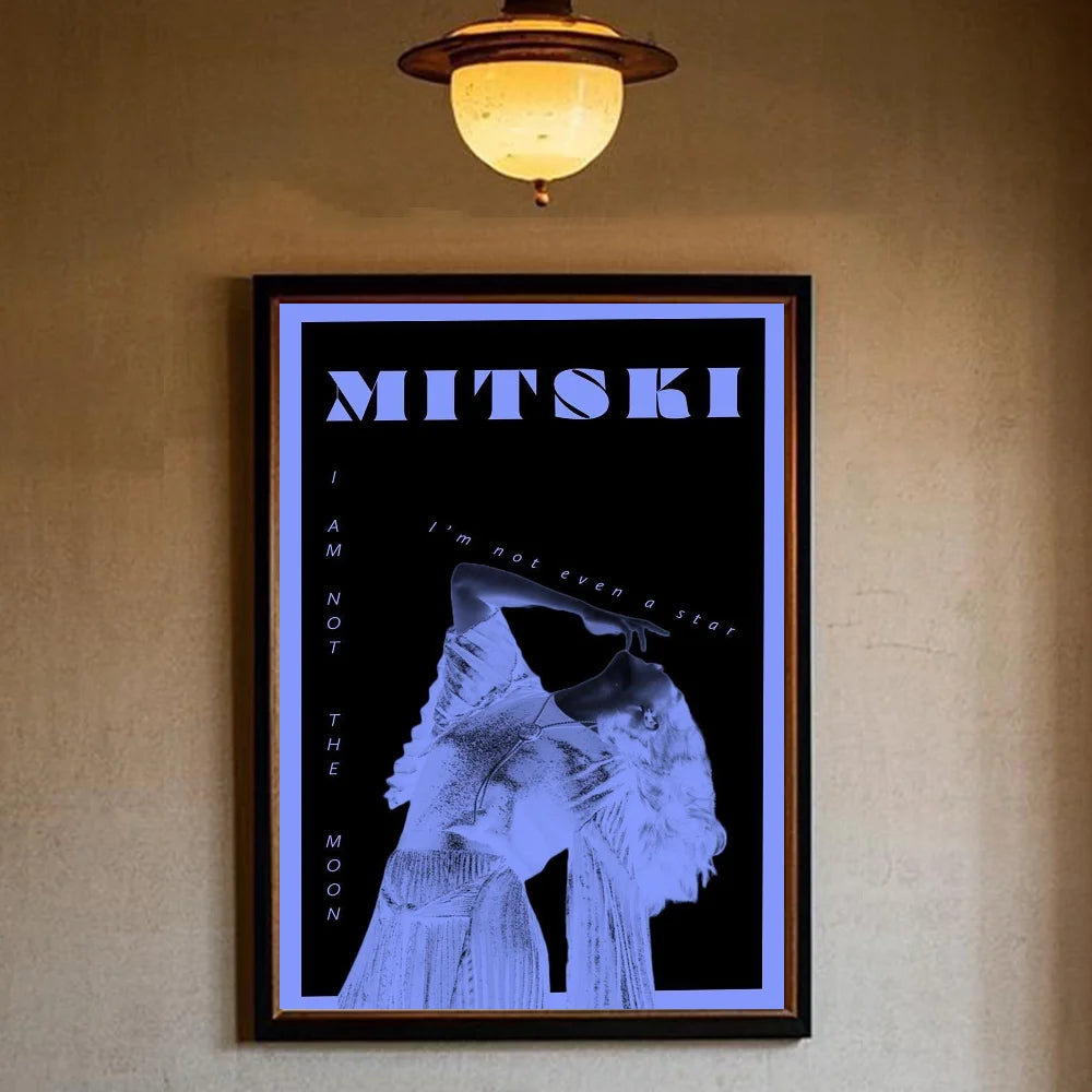 Mitski First Love Late Spring Poster – Waterproof Wall Art Music Wall Poster Peaceful Pleasures Health and Wellness z9 40X50cmNoframe