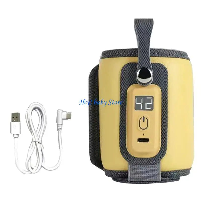 Portable USB Baby Bottle Warmer | 5-Gear Temperature Control