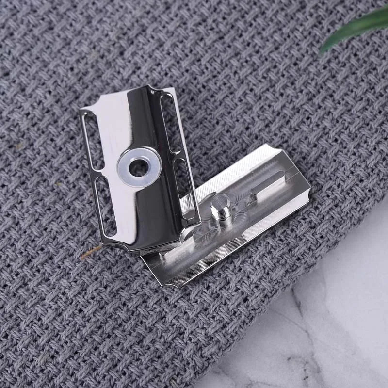 2026 YAQI Vostok 70SB Straight Razor Safety Bar 316 Stainless Steel Polished 0.7mm Blade Gap Classic Men's Shaving Tool Peaceful Pleasures Health and Wellness