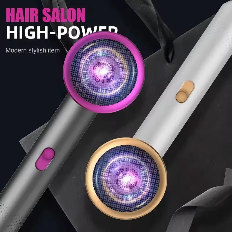 New High-Speed Hair Dryer High-Power Negative Ion Cold And Hot Ultra Silent Professional Hair Dryer For Home Hair Salons Peaceful Pleasures Health and Wellness