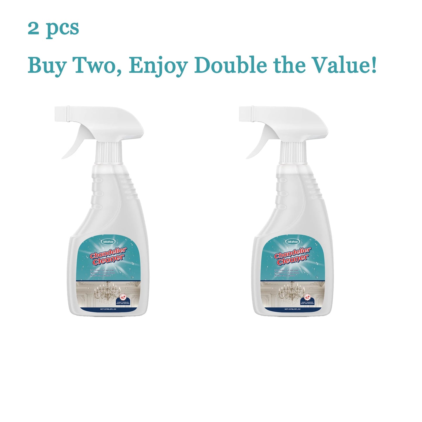 Chandelier Cleaner Spray 237ml – Removes Stains, Restores Gloss