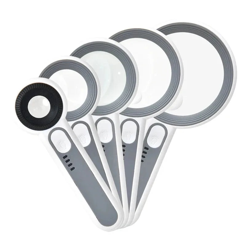 New High Power USB Charging Magnifying Glass With LED for Electronic Repair Antique Identification Peaceful Pleasures Health and Wellness