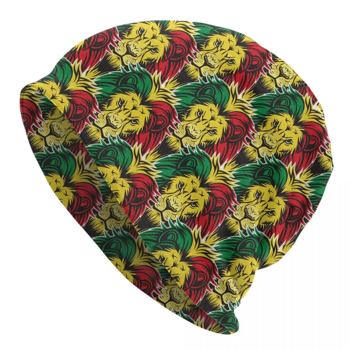 Jamaica Flag Knit Beanie Hat | Unisex Jamaican Pride Skull Cap