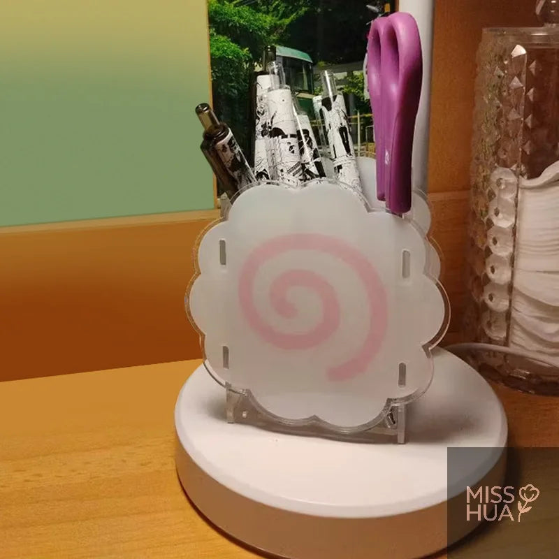 Acrylic Cloud Pen Holder | Large Capacity Desk Organizer