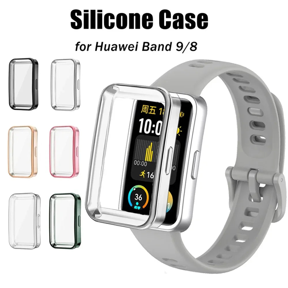 TPU Case for Huawei Band 8/9/10 – Clear Protective Cover Peaceful Pleasures Health and Wellness