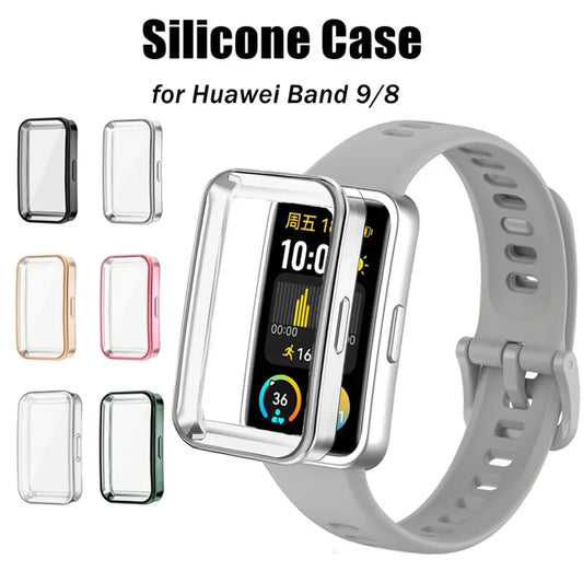 TPU Case for Huawei Band 8/9/10 – Clear Protective Cover