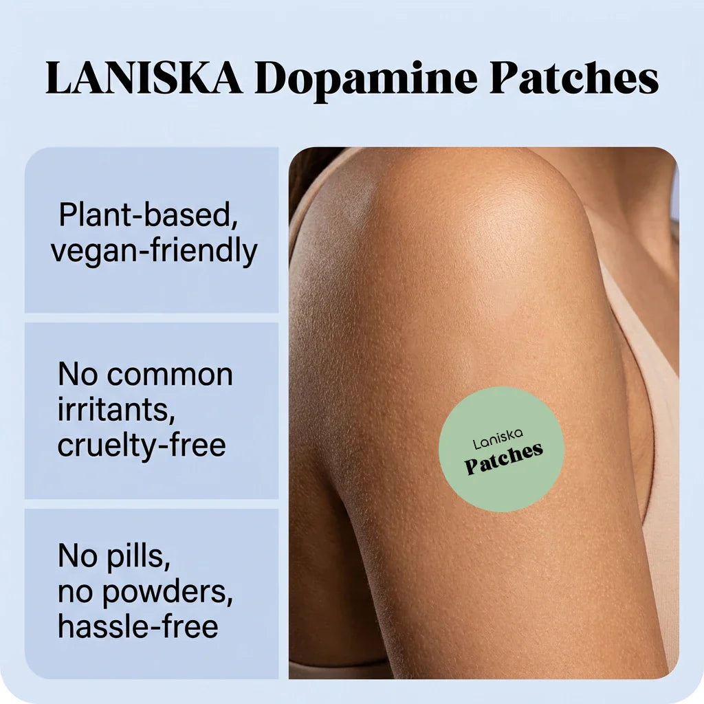 Dopamine Body Patches – Hyaluronic Acid & Mint Herbal Skincare