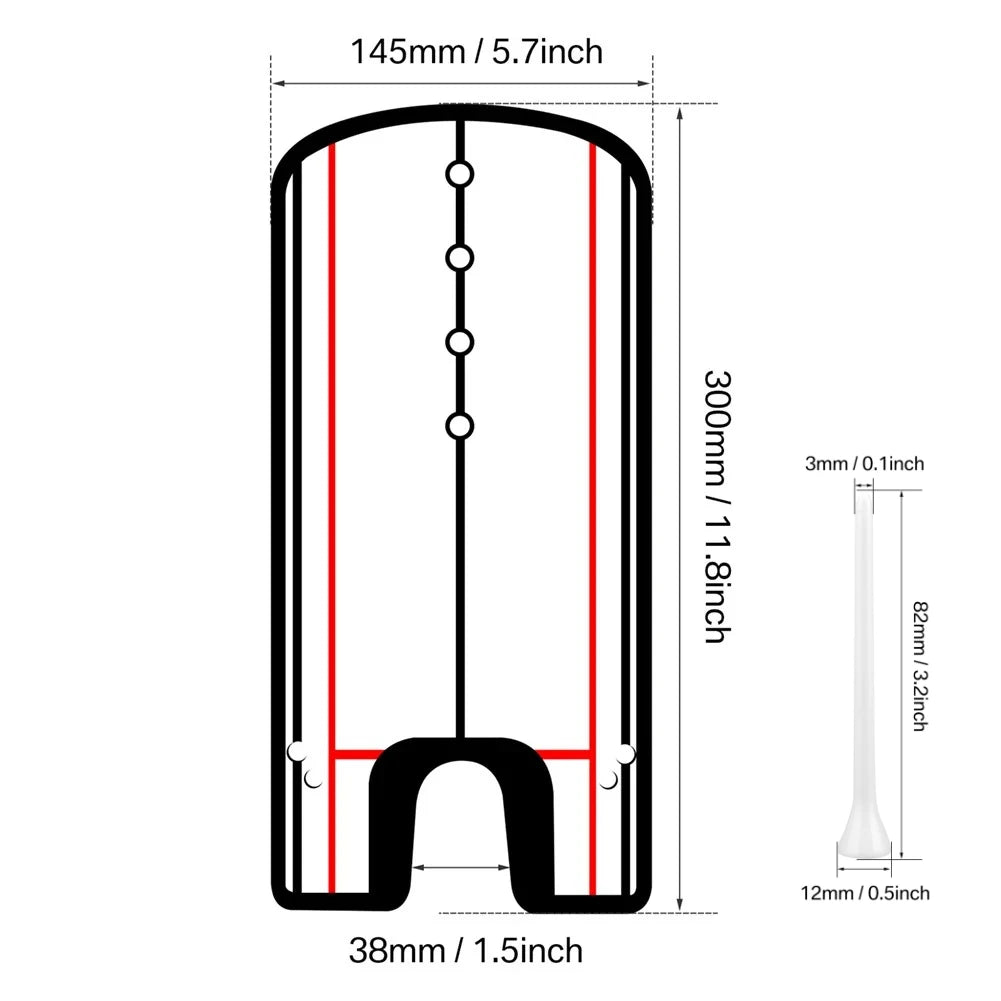 Golf Putting Alignment Mirror | Portable Putting Practice Trainer