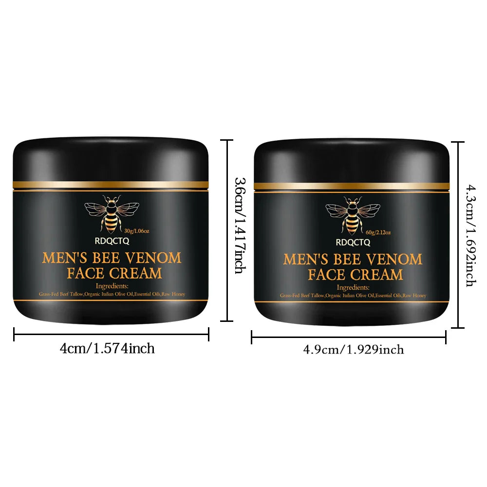 RDQCTQ Men's Bee Venom Face Cream – Firming & Anti-Aging