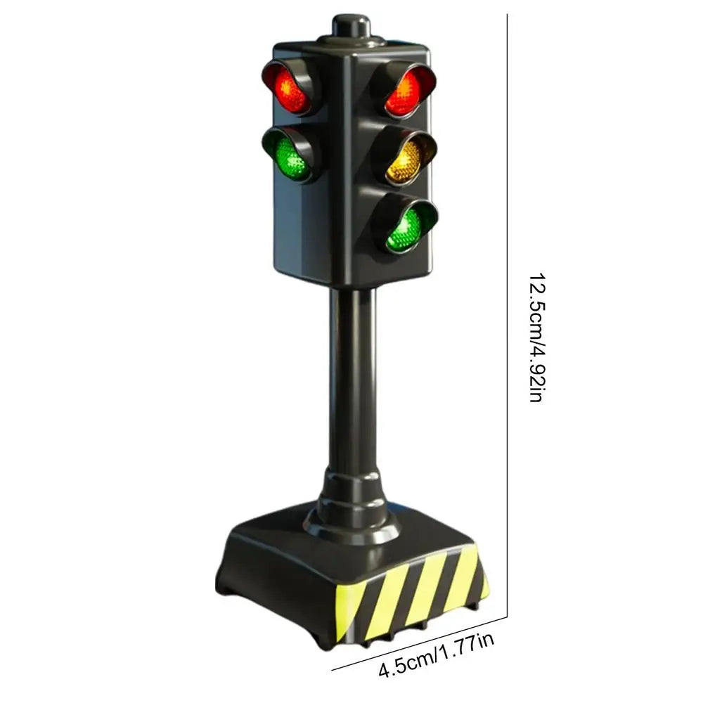 Mini Traffic Light Toy – Kids Road Safety Education Block