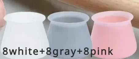 Silicone Chair Leg Caps – Non-Slip Floor Protectors