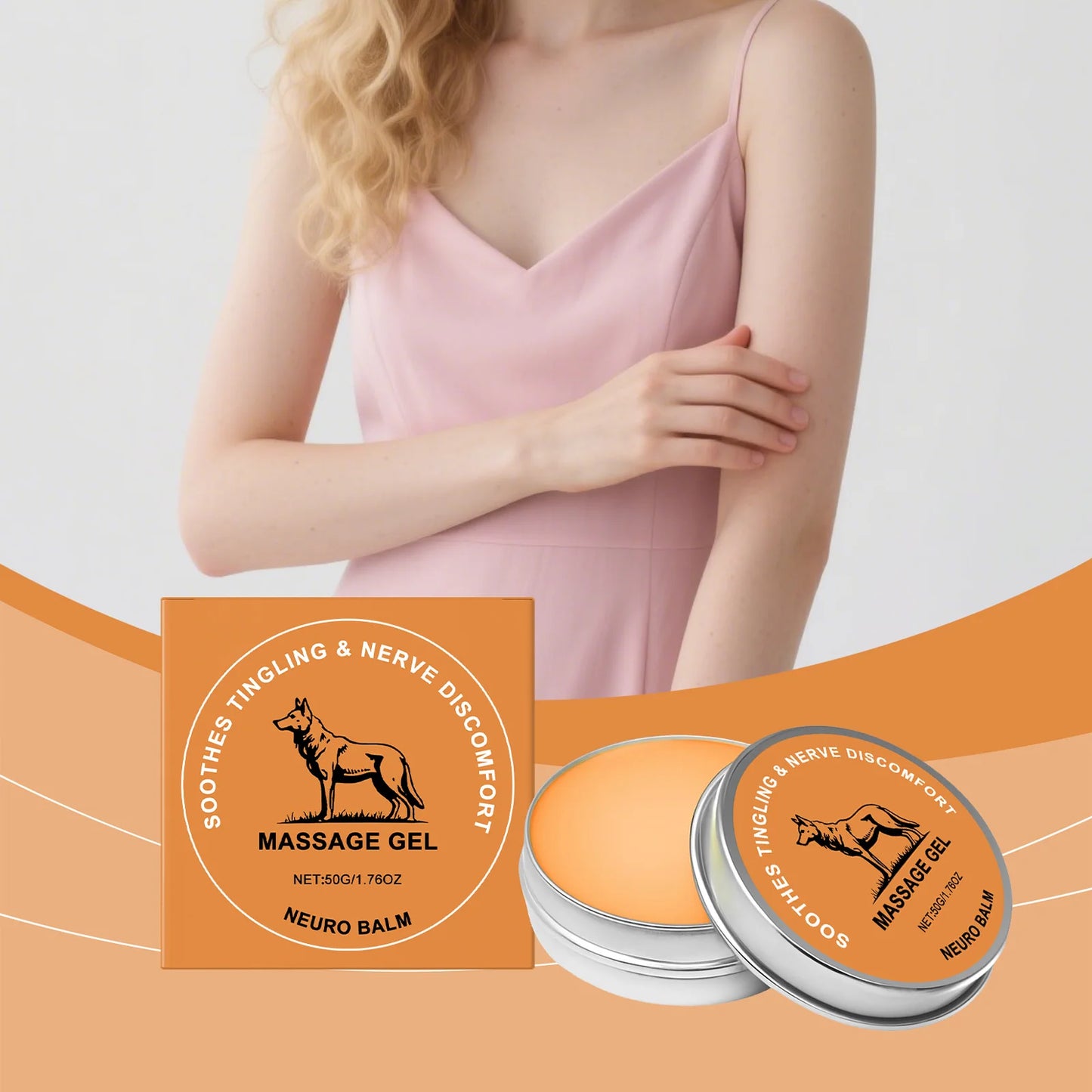 Jaysuing Herbal Massage Balm | Fast Absorbing, Non-Greasy 50g