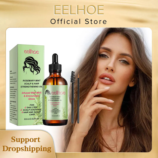 EELHOE Rosemary Oil Hair & Scalp Treatment 60ml | Natural Scalp Treatment Oil Peaceful Pleasures Health and Wellness Buy 3 for 3 Free