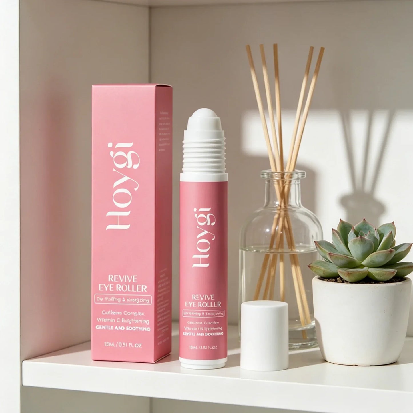 Hoygi Vitamin C Eye Roller Serum – Dark Circles & Puffiness