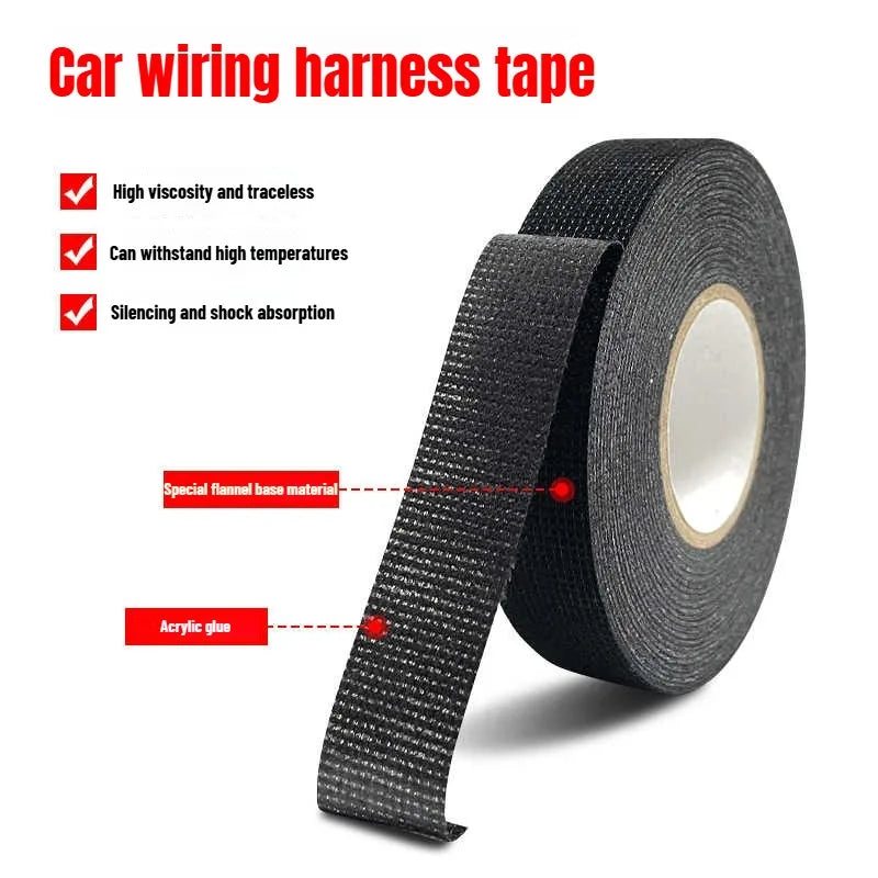 Heat-Resistant Waterproof Electrical Cloth Tape – Wiring Harness
