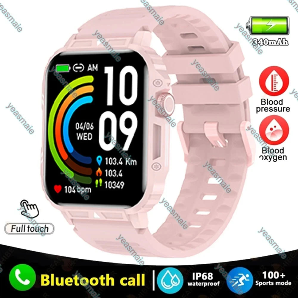 2026 New Smartwatch New Men Smart Watch Health Monitor BT Call Smartwatch Fitness IP68 Waterproof Sports Watches for WomenHW12 Peaceful Pleasures Health and Wellness Pink