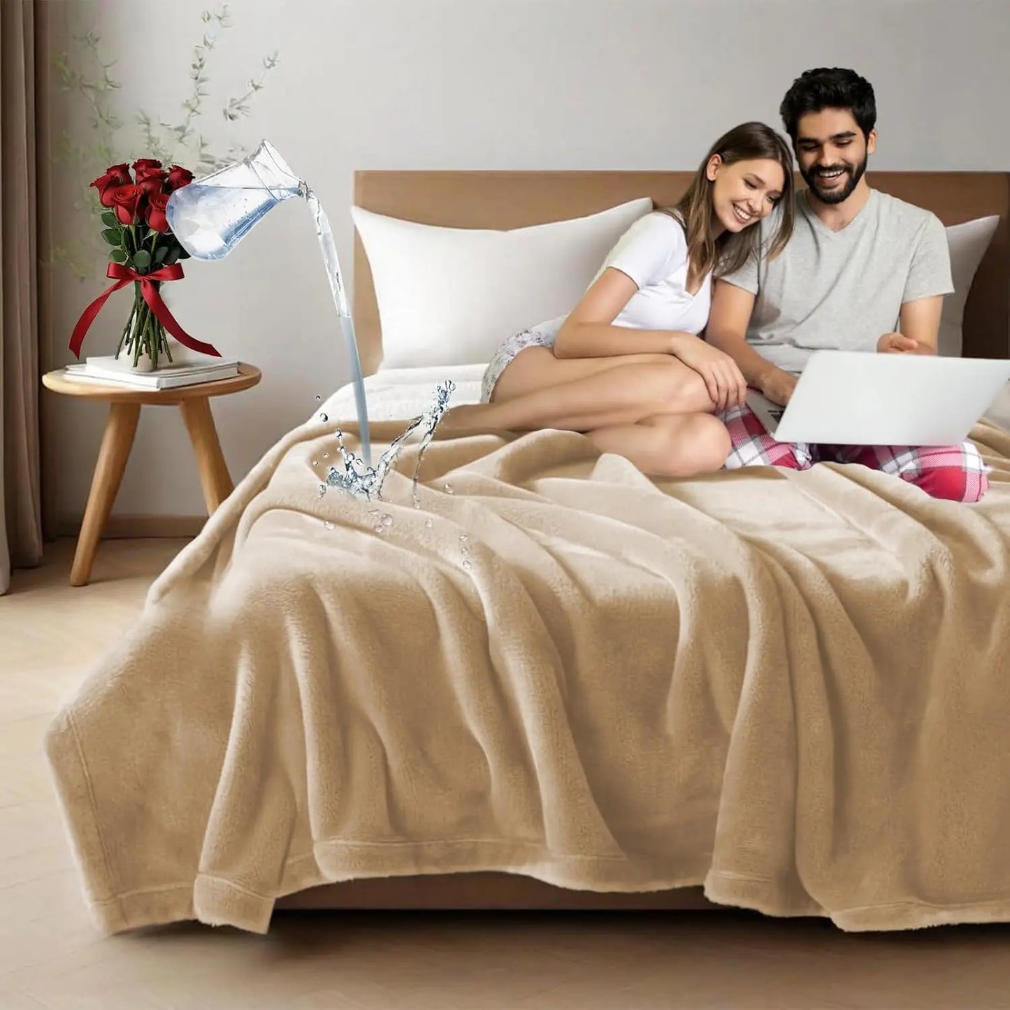 Waterproof Blanket – Spill & Stain Proof | Queen & King