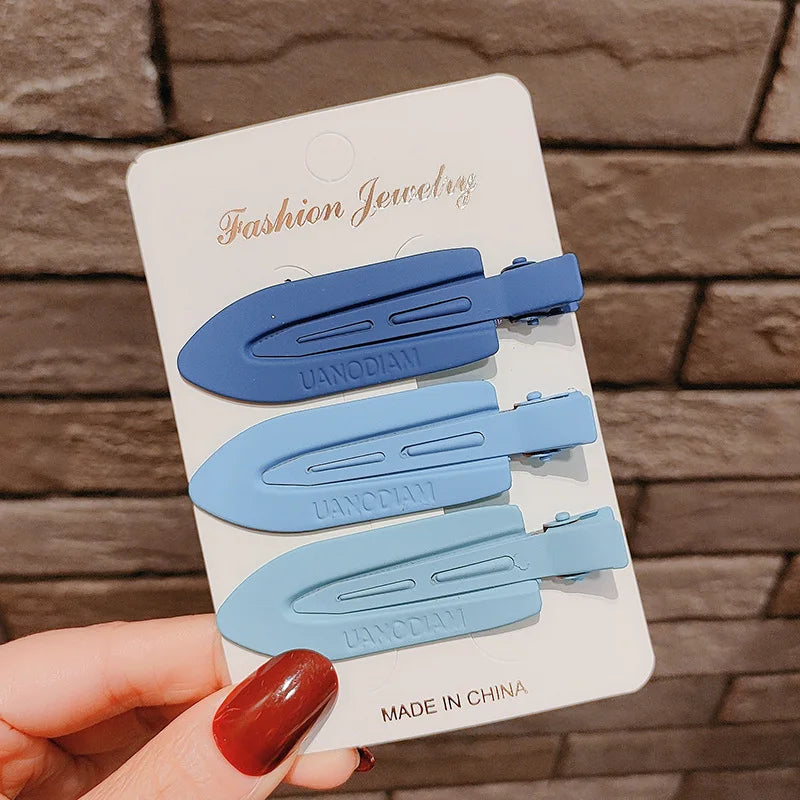 No-Dent Mini Alligator Hair Clips 3PCS | Hypoallergenic Edge Control