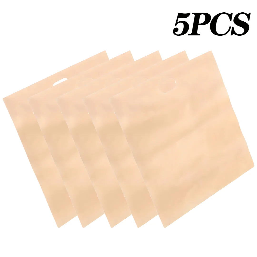 Reusable Non-Stick Toaster Bags – PTFE Grilled Sandwich Bags