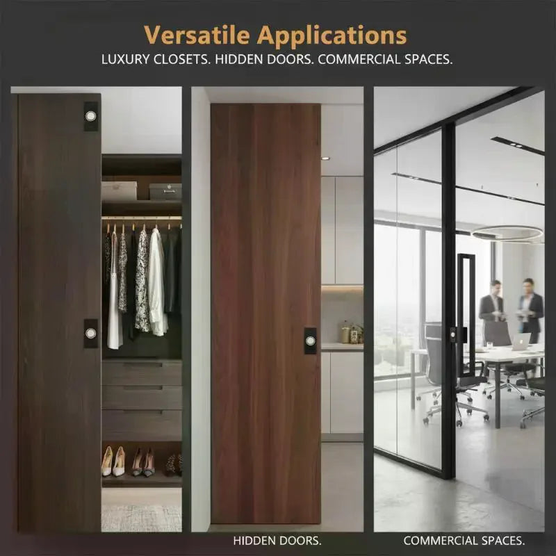 Invisible Magnetic Door Catch – Adjustable Strong Door Stopper Magnetic Door Catch Peaceful Pleasures Health and Wellness
